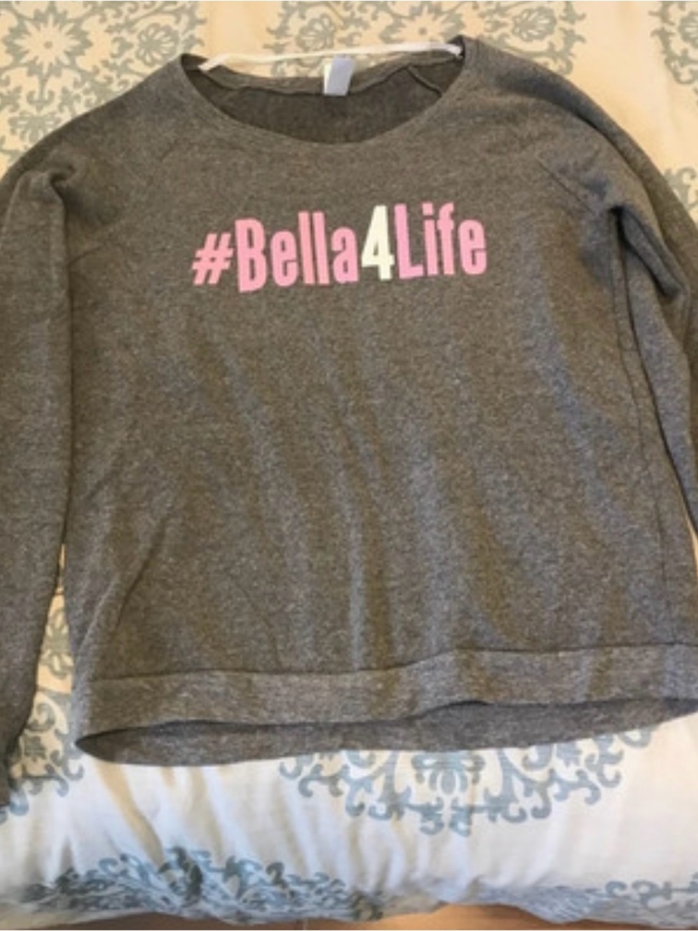 #Bella4Life Pitch Perfect 2 Movie Grey Sweatshirt